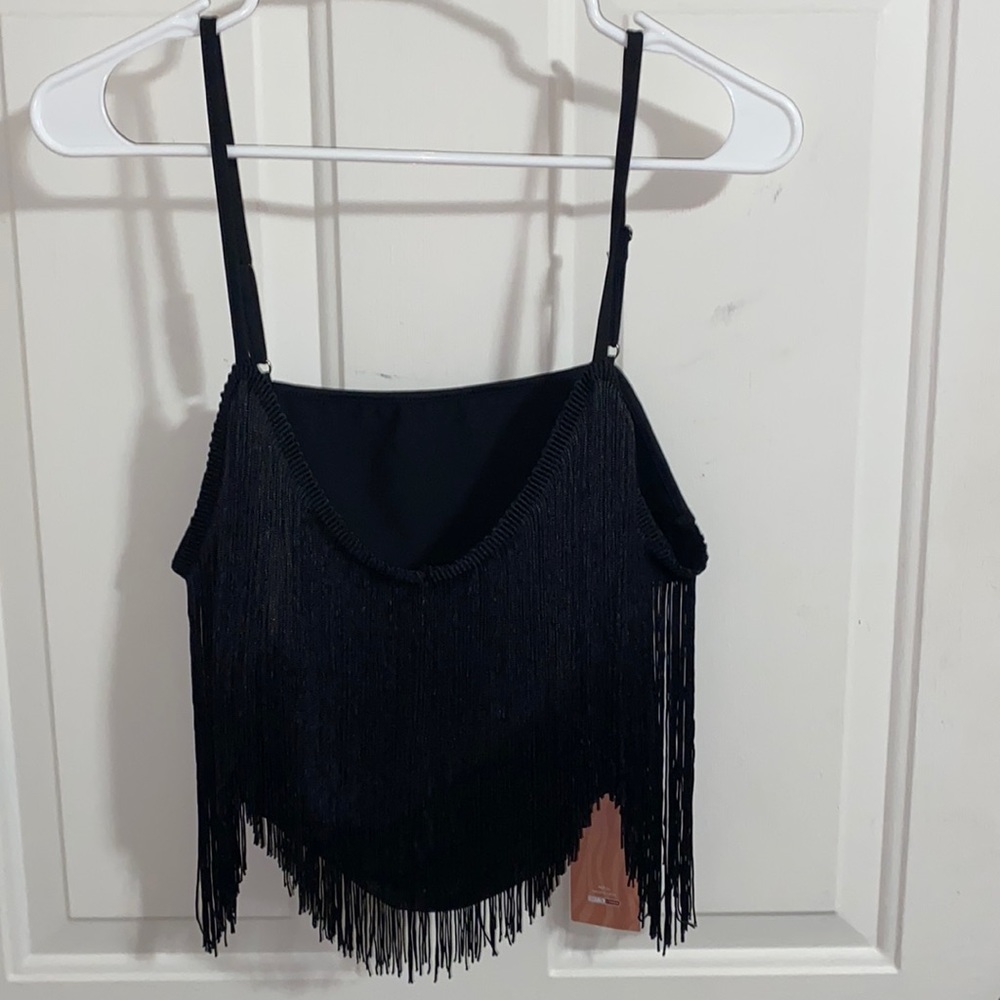 Fringed Tank Top